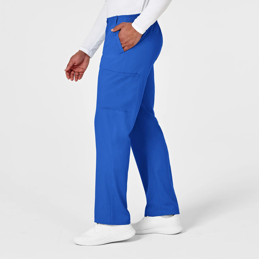 Wink Scrubs Men's PRO Cargo Scrub Pant Royal Blue | scrub-supply.com