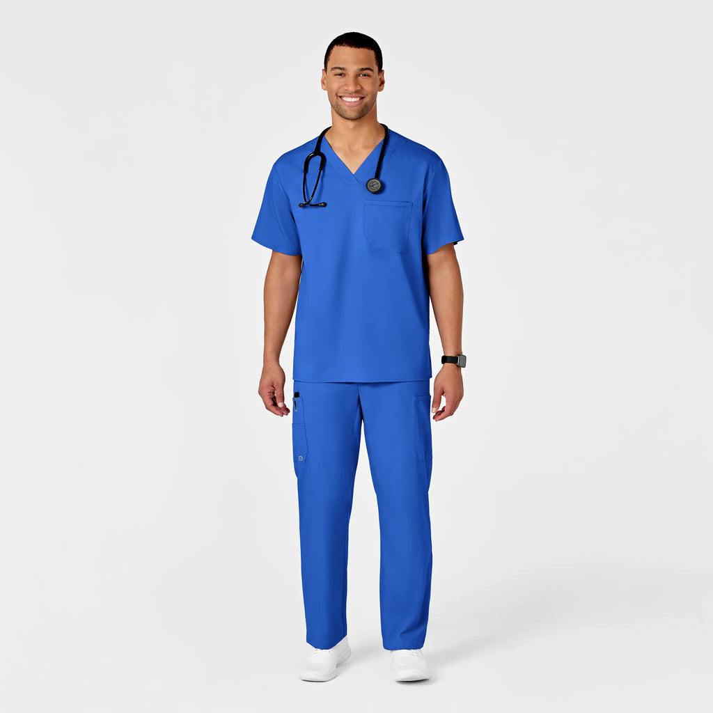 Wink Scrubs Men's PRO Cargo Scrub Pant Royal Blue | scrub-supply.com