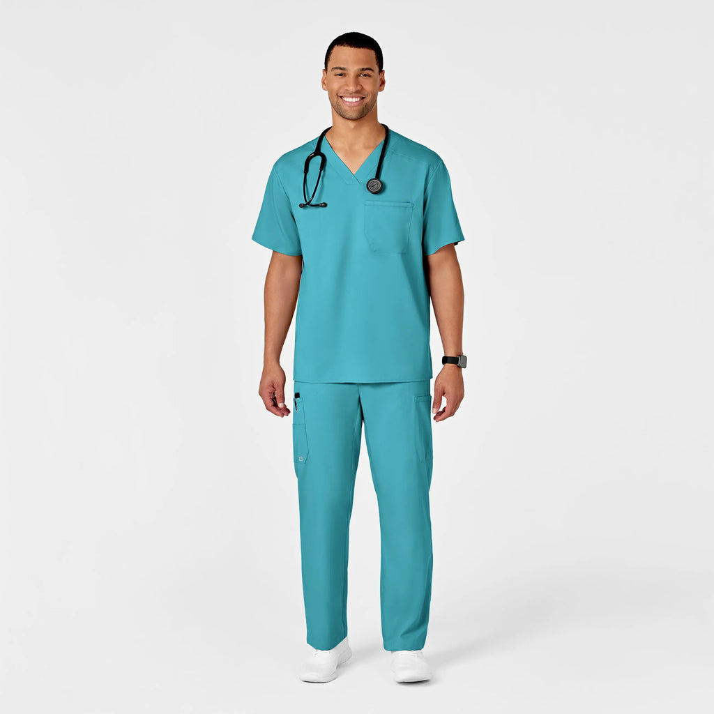 Wink Scrubs Men's PRO Cargo Scrub Pant Teal | scrub-supply.com