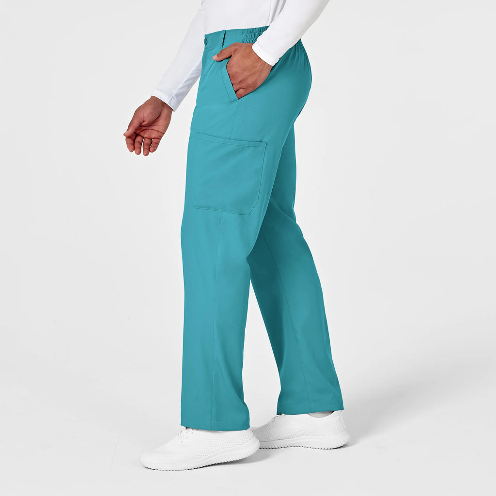 Wink Scrubs Men's PRO Cargo Scrub Pant Teal | scrub-supply.com