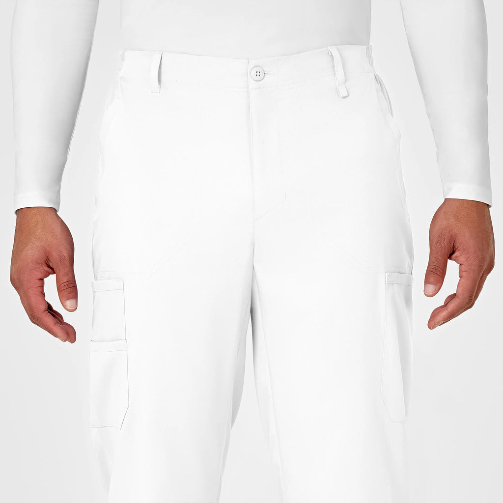 Wink Scrubs Men's PRO Cargo Scrub Pant White | scrub-supply.com