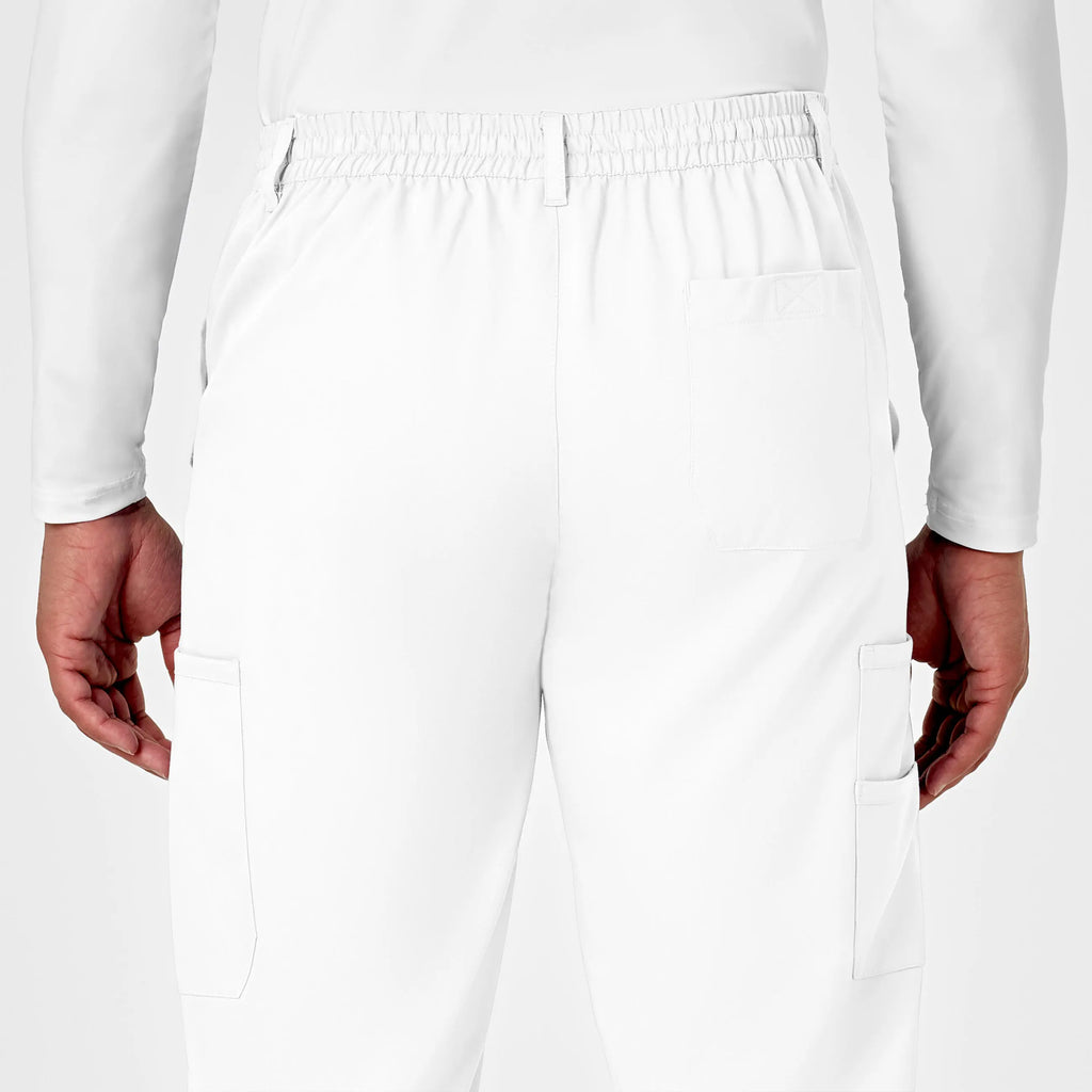 Wink Scrubs Men's PRO Cargo Scrub Pant White | scrub-supply.com