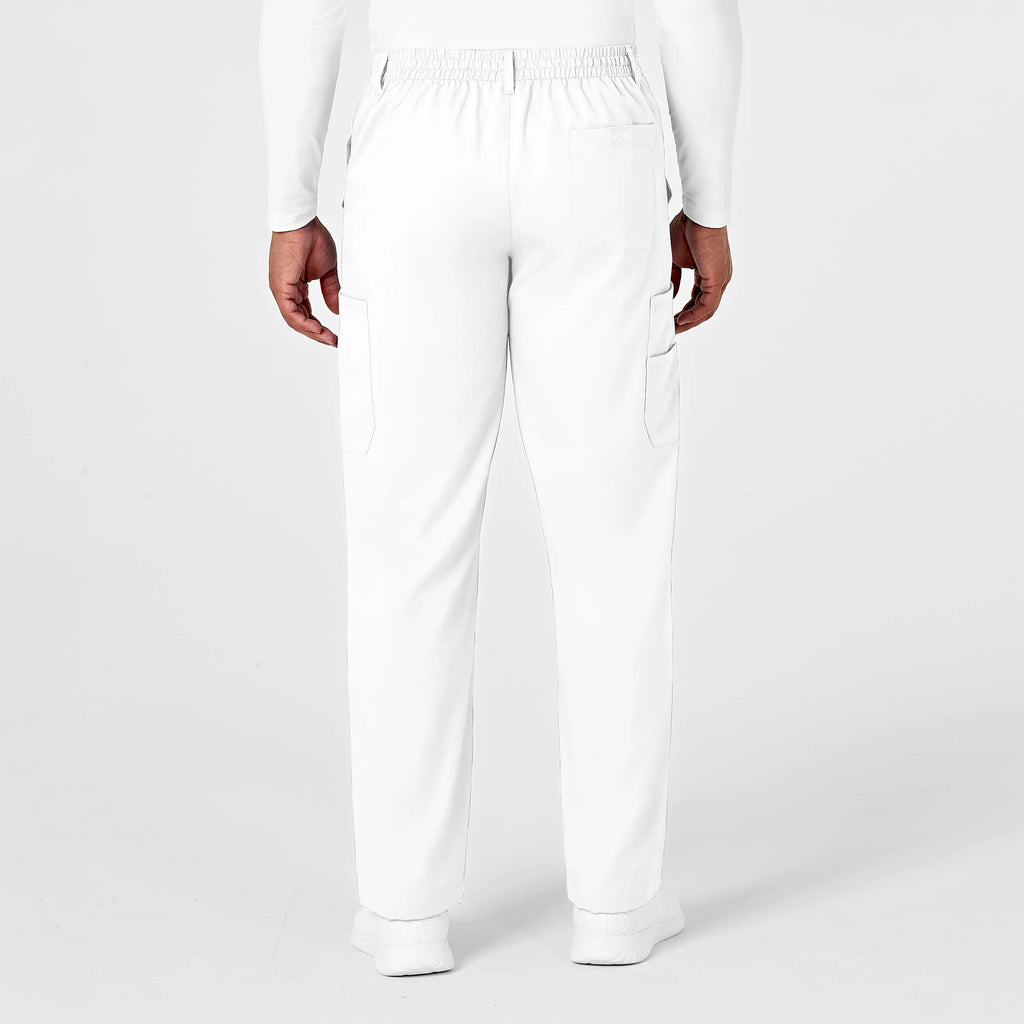 Wink Scrubs Men's PRO Cargo Scrub Pant White | scrub-supply.com