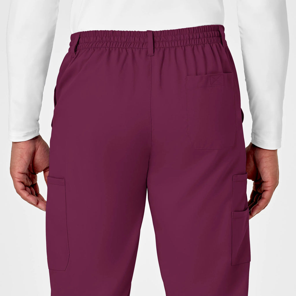 Wink Scrubs Men's PRO Cargo Scrub Pant Wine | scrub-supply.com