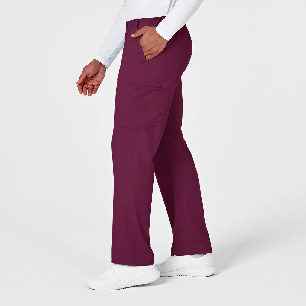 Wink Scrubs Men's PRO Cargo Scrub Pant Wine | scrub-supply.com