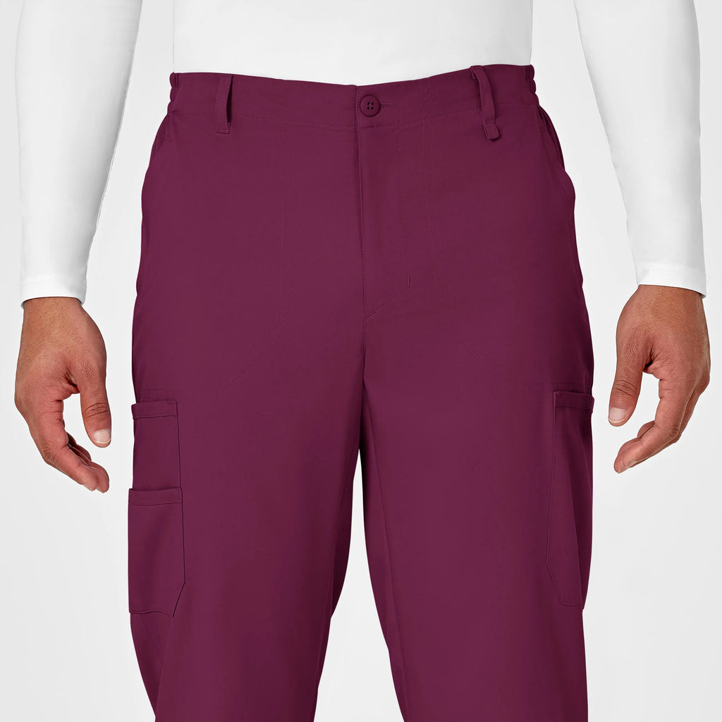 Wink Scrubs Men's PRO Cargo Scrub Pant Wine | scrub-supply.com