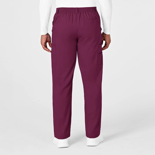 Wink Scrubs Men's PRO Cargo Scrub Pant Wine | scrub-supply.com