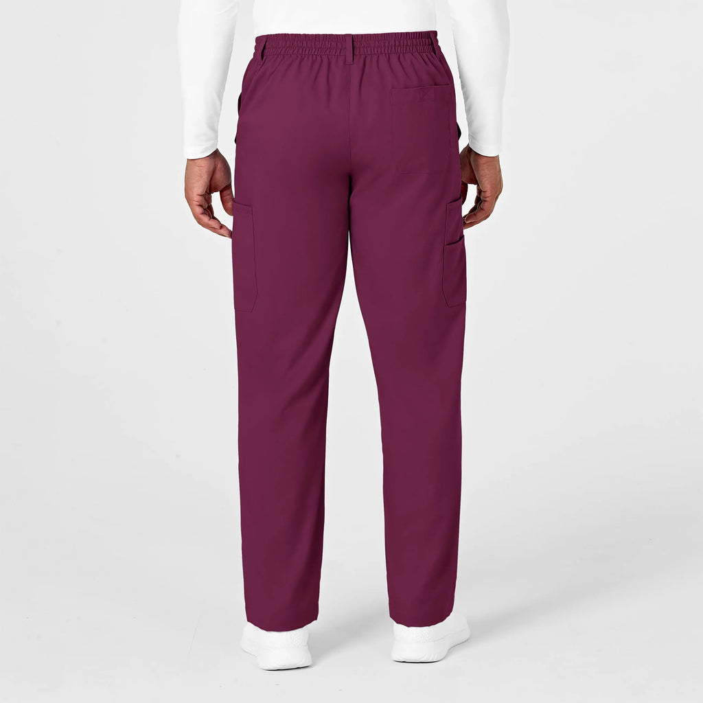 Wink Scrubs Men's PRO Cargo Scrub Pant Wine | scrub-supply.com