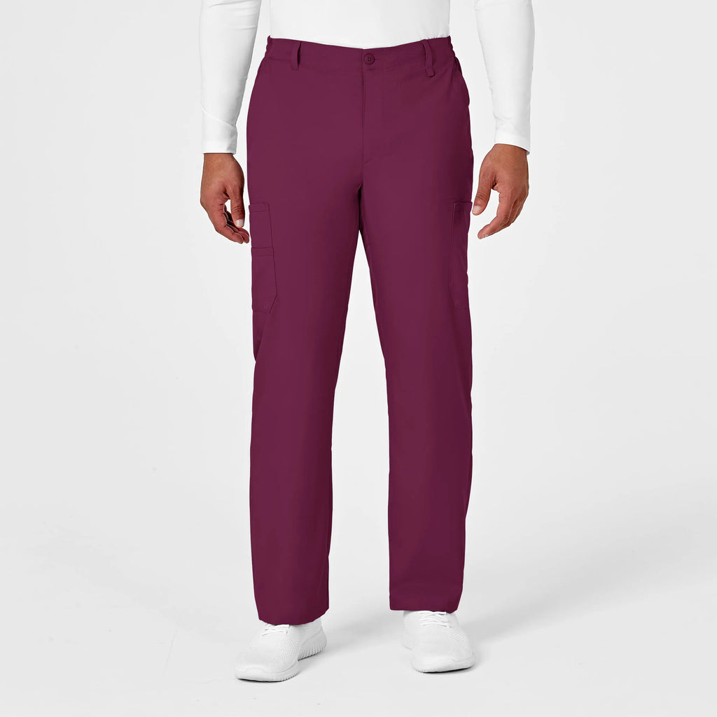 Wink Scrubs Men's PRO Cargo Scrub Pant Wine | scrub-supply.com