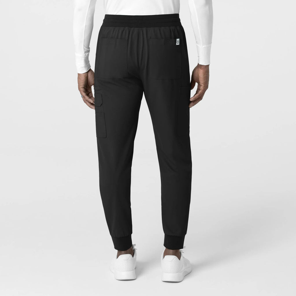 Wink Scrubs Men's Utility Jogger Scrub Pant Black | scrub-supply.com