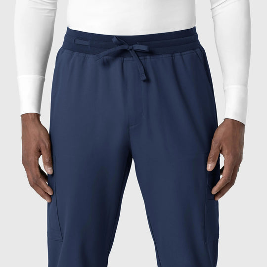 Wink Scrubs Men's Utility Jogger Scrub Pant Navy | scrub-supply.com