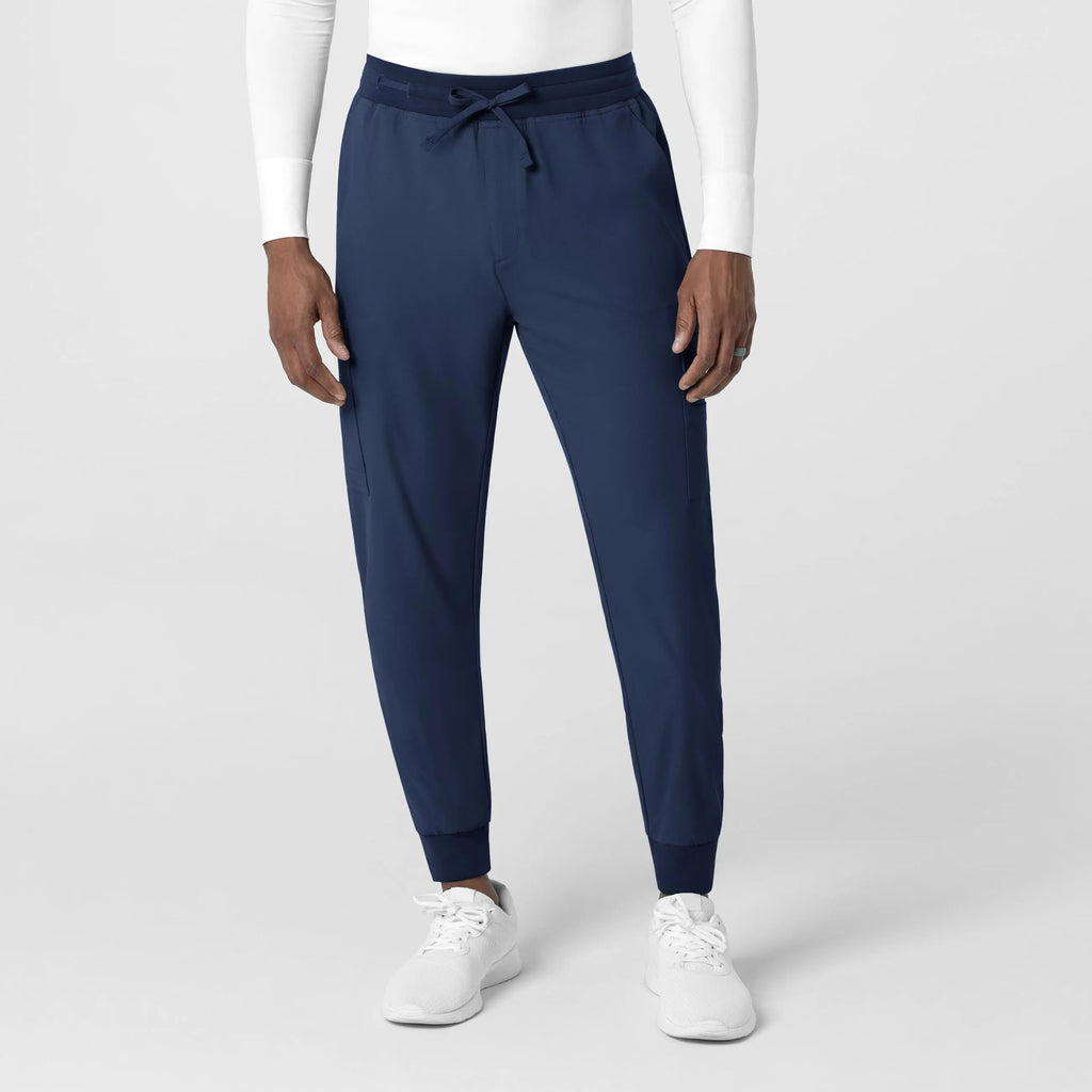 Wink Scrubs Men's Utility Jogger Scrub Pant Navy | scrub-supply.com