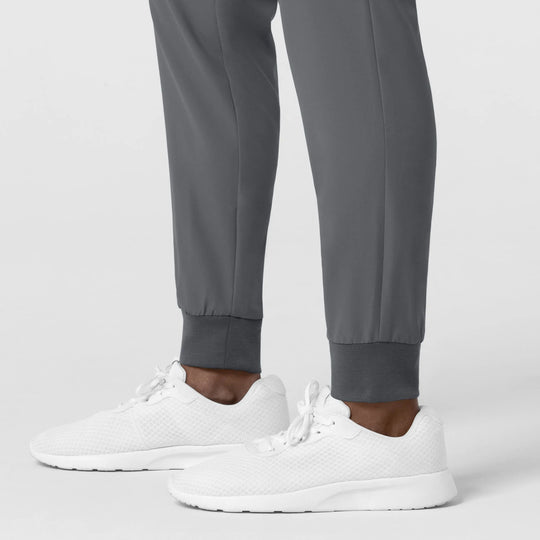 Wink Scrubs Men's Utility Jogger Scrub Pant Pewter | scrub-supply.com