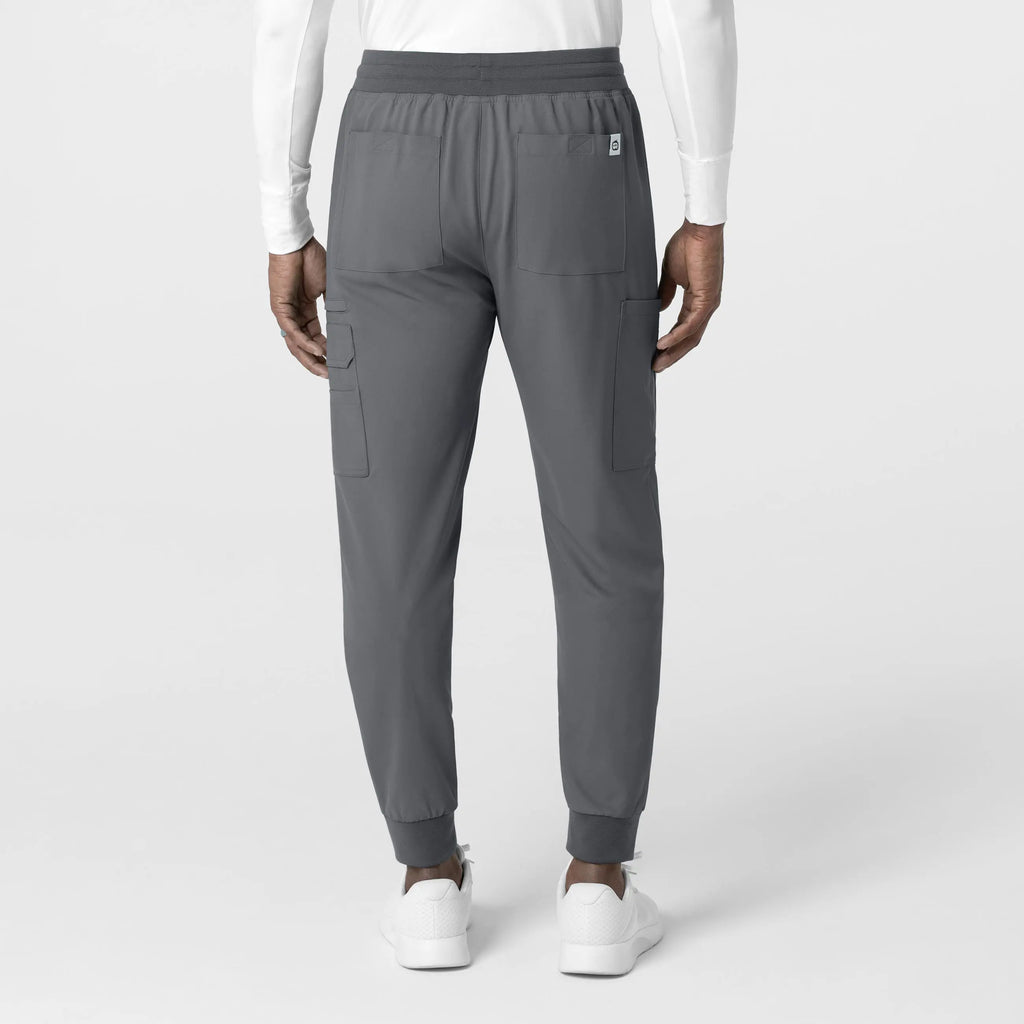 Wink Scrubs Men's Utility Jogger Scrub Pant Pewter | scrub-supply.com