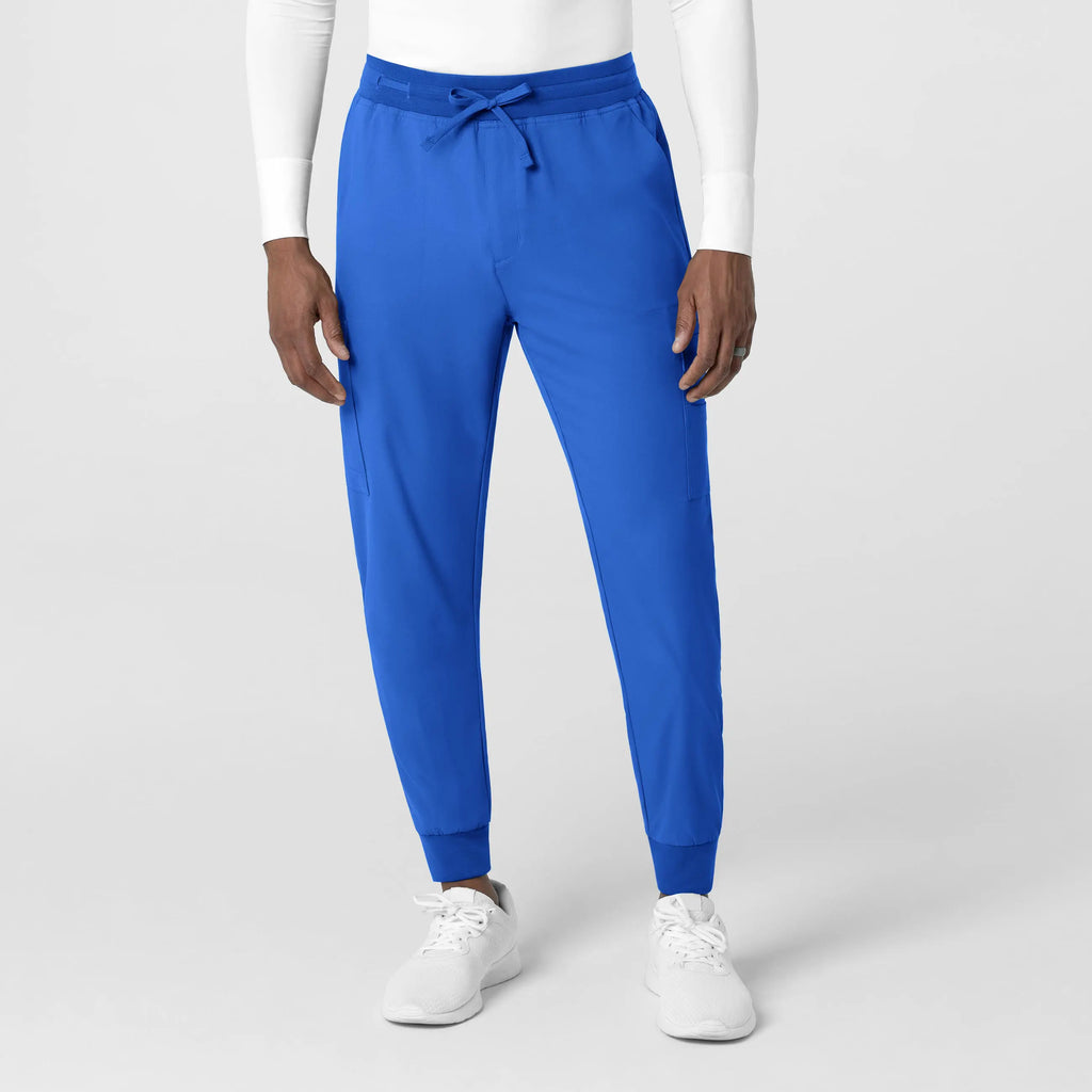 Wink Scrubs Men's Utility Jogger Scrub Pant Royal Blue | scrub-supply.com