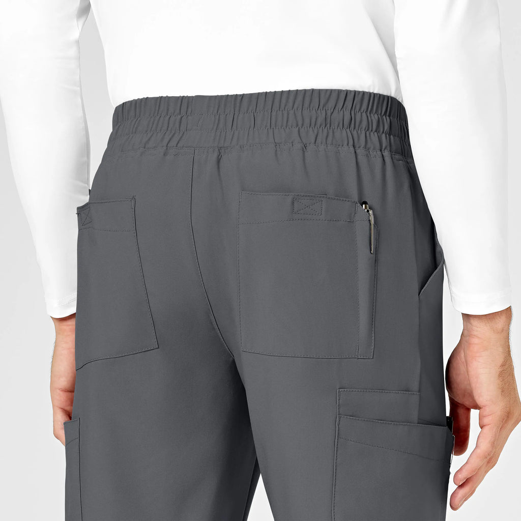 Wink Scrubs Men's W123 Cargo Jogger Scrub Pant Pewter | scrub-supply.com