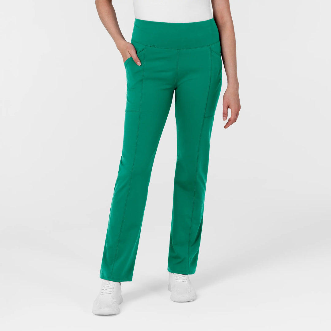 Wink Scrubs Women's Straight Leg Scrub Legging Bahama Breeze | scrub-supply.com