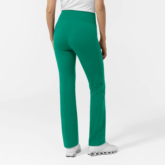 Wink Scrubs Women's Straight Leg Scrub Legging Bahama Breeze | scrub-supply.com