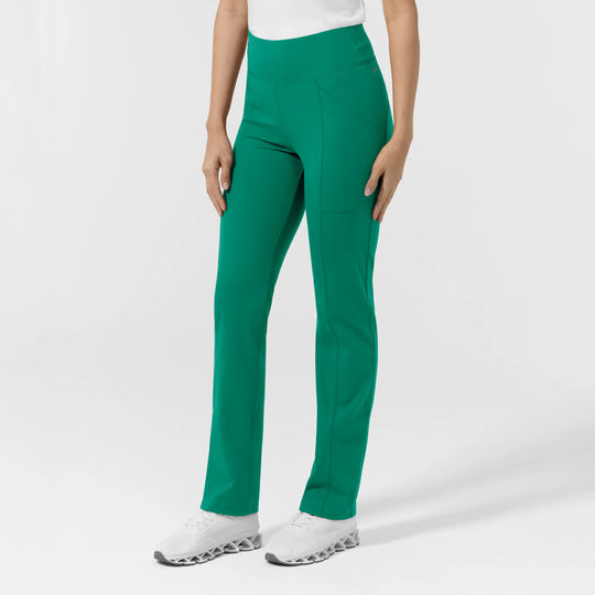 Wink Scrubs Women's Straight Leg Scrub Legging Bahama Breeze | scrub-supply.com