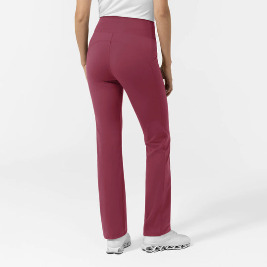 Wink Scrubs Women's Straight Leg Scrub Legging Carnation | scrub-supply.com