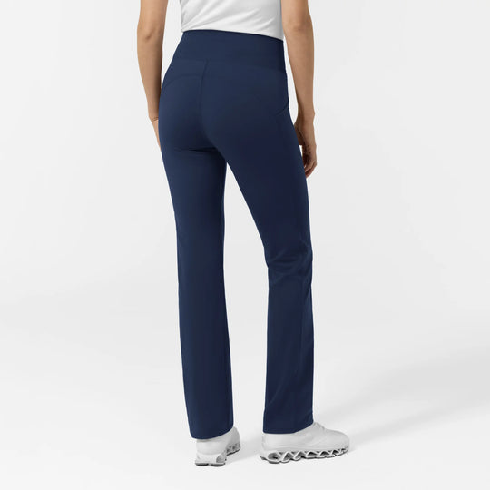 Wink Scrubs Women's Straight Leg Scrub Legging Navy | scrub-supply.com
