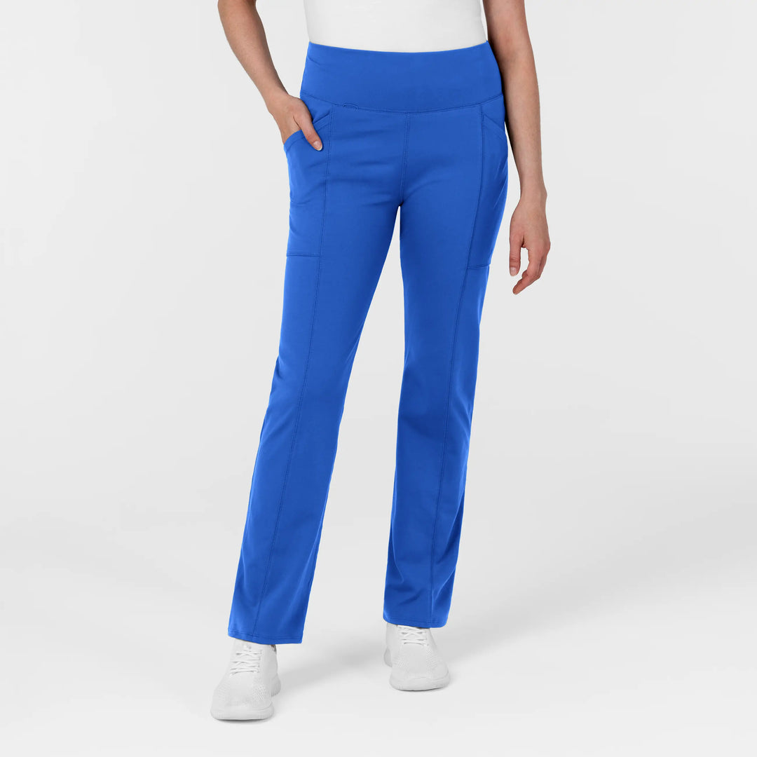 Wink Scrubs Women's Straight Leg Scrub Legging Royal Blue | scrub-supply.com