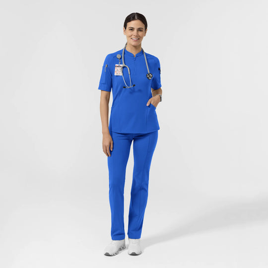 Wink Scrubs Women's Straight Leg Scrub Legging Royal Blue | scrub-supply.com