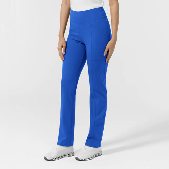Wink Scrubs Women's Straight Leg Scrub Legging Royal Blue | scrub-supply.com
