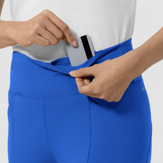Wink Scrubs Women's Straight Leg Scrub Legging Royal Blue | scrub-supply.com