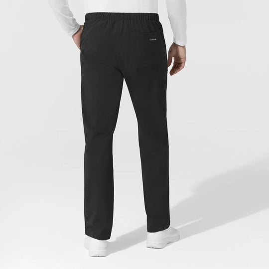 Wink Scrubs Unisex Straight Leg Cargo Scrub Pant Black | scrub-supply.com