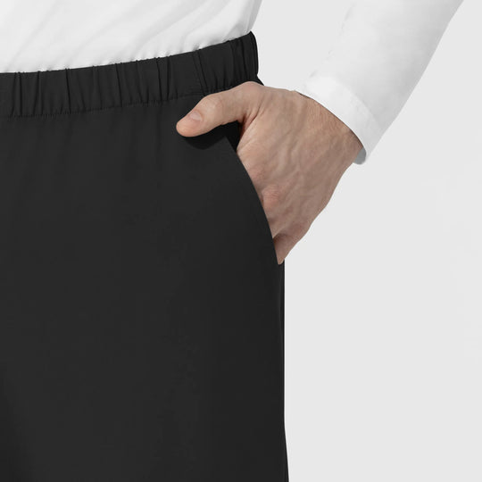 Wink Scrubs Unisex Straight Leg Cargo Scrub Pant Black | scrub-supply.com