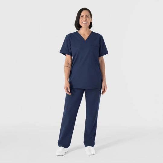 Wink Scrubs Unisex Straight Leg Cargo Scrub Pant Navy | scrub-supply.com