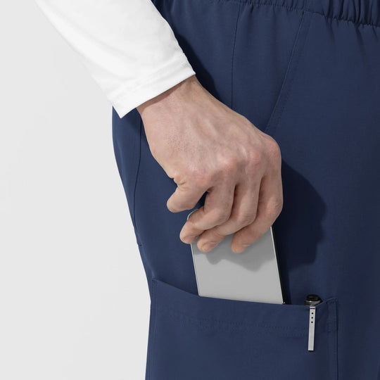 Wink Scrubs Unisex Straight Leg Cargo Scrub Pant Navy | scrub-supply.com