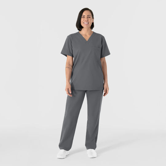 Wink Scrubs Unisex Straight Leg Cargo Scrub Pant Pewter | scrub-supply.com