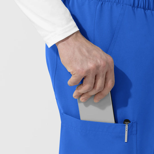 Wink Scrubs Unisex Straight Leg Cargo Scrub Pant Royal Blue | scrub-supply.com