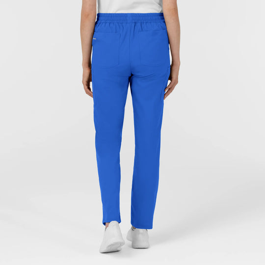 Wink Scrubs Women's Women’s High Rise Tapered Scrub Pant Royal Blue | scrub-supply.com