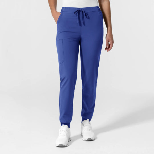 Wink Scrubs Women's NURTUR Jogger Scrub Pant Galaxy Blue | scrub-supply.com
