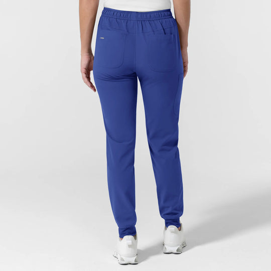Wink Scrubs Women's NURTUR Jogger Scrub Pant Galaxy Blue | scrub-supply.com