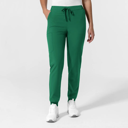 Wink Scrubs Women's NURTUR Jogger Scrub Pant Hunter | scrub-supply.com