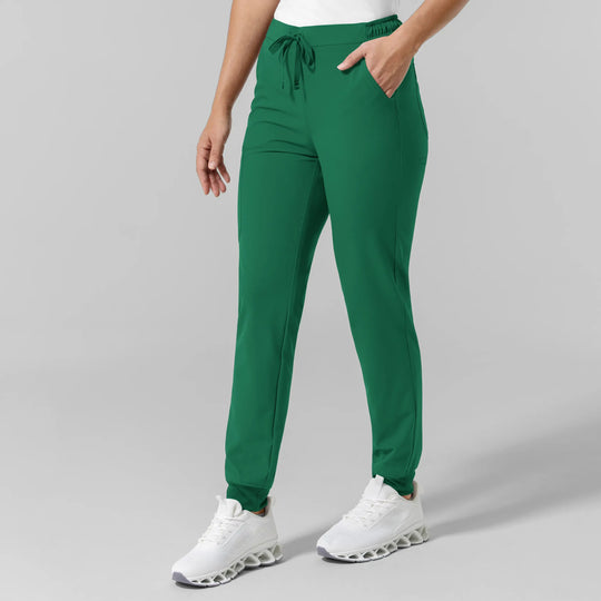 Wink Scrubs Women's NURTUR Jogger Scrub Pant Hunter | scrub-supply.com