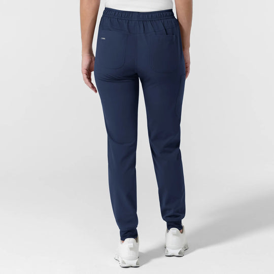 Wink Scrubs Women's NURTUR Jogger Scrub Pant Navy | scrub-supply.com
