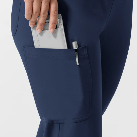 Wink Scrubs Women's NURTUR Jogger Scrub Pant Navy | scrub-supply.com