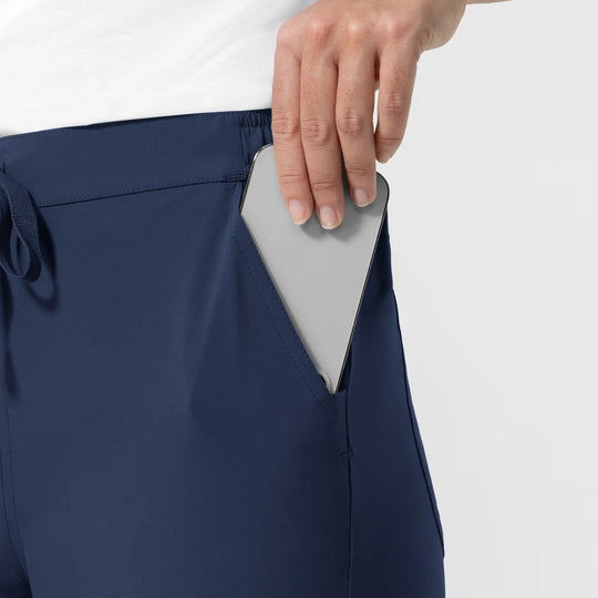 Wink Scrubs Women's NURTUR Jogger Scrub Pant Navy | scrub-supply.com