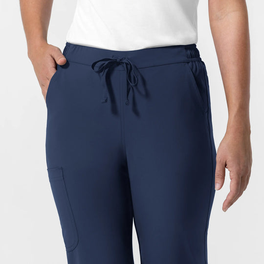 Wink Scrubs Women's NURTUR Jogger Scrub Pant Navy | scrub-supply.com