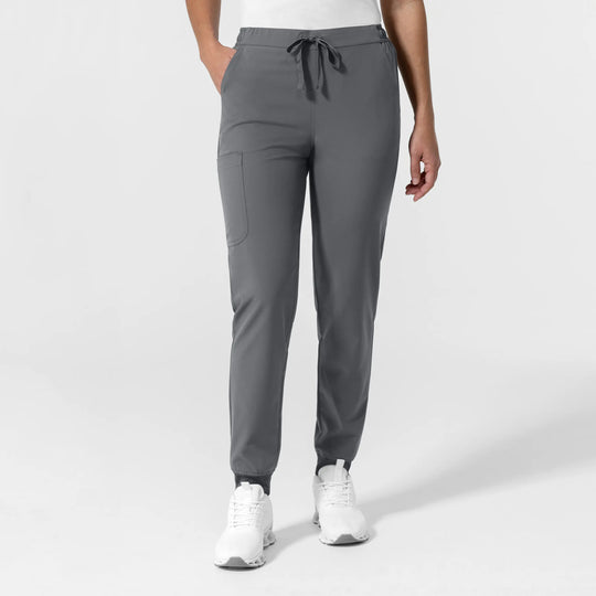 Wink Scrubs Women's NURTUR Jogger Scrub Pant Pewter | scrub-supply.com