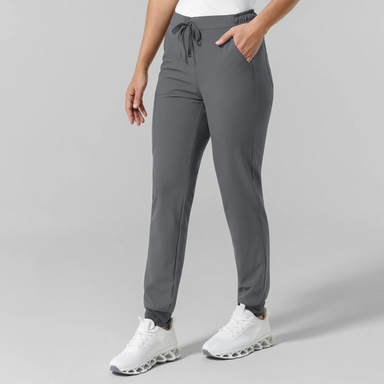 Wink Scrubs Women's NURTUR Jogger Scrub Pant Pewter | scrub-supply.com