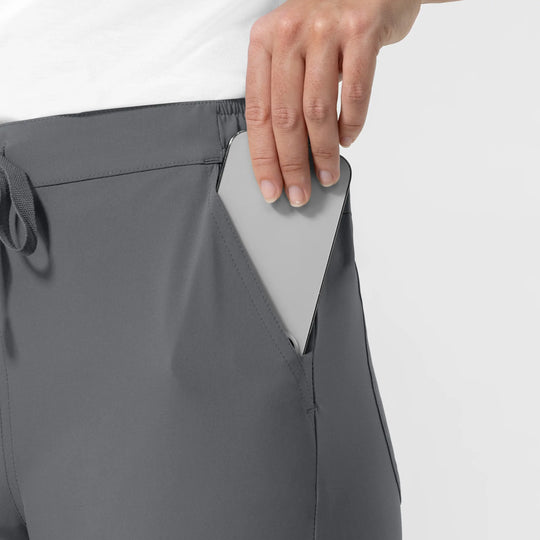 Wink Scrubs Women's NURTUR Jogger Scrub Pant Pewter | scrub-supply.com