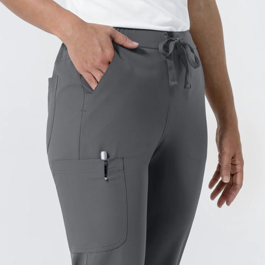 Wink Scrubs Women's NURTUR Jogger Scrub Pant Pewter | scrub-supply.com