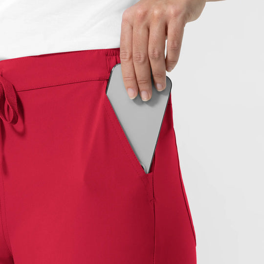 Wink Scrubs Women's NURTUR Jogger Scrub Pant Red | scrub-supply.com