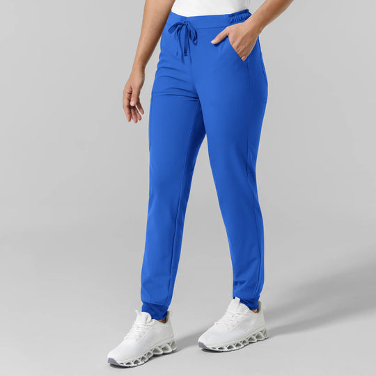 Wink Scrubs Women's NURTUR Jogger Scrub Pant Royal Blue | scrub-supply.com